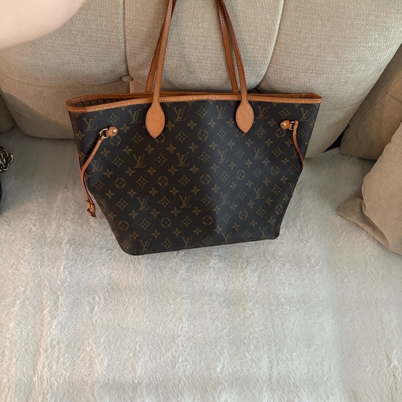 Louis Vuitton Dark Brown Monogram Tote - Picture 1 of 2
